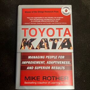 Toyota Kata Book by Mike Rother